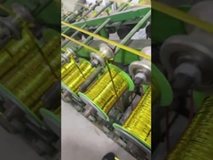 রুটি ক্যান্ডি টাই থ্রেড বাঁধা দড়ি লাল ধাতব PET ফিল্ম