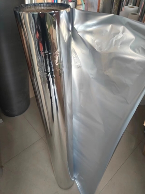 Vmpet12mic+85mic Pe / 8mic Vmpet+6mic Pe ধাতব ফিল্ম নির্মাণ এবং মেঝে নির্মাণের জন্য