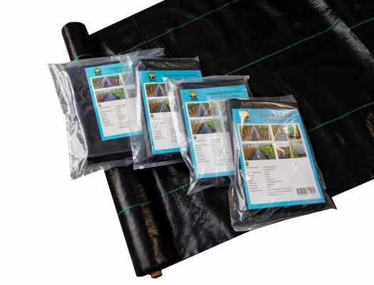70-180GSM কালো এবং সবুজ পিপি অ বোনা আগাছা নিয়ন্ত্রণ ফ্যাব্রিক আগাছা জন্য, ফ্যাব্রিক আগাছা ম্যাট