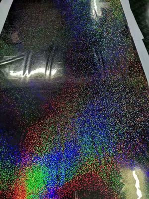 12 মাইক্রো পিইটি / 17 মাইক্রো বোফ হলোগ্রাফিক ধাতবাইজড প্রাইমার লেপ ইউভি প্রিন্টিংয়ের জন্য ব্যবহৃত