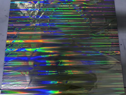 12 মাইক্রো পিইটি / 17 মাইক্রো বোফ হলোগ্রাফিক ধাতবাইজড প্রাইমার লেপ ইউভি প্রিন্টিংয়ের জন্য ব্যবহৃত