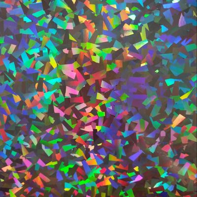 12 মাইক্রো পিইটি / 17 মাইক্রো বোফ হলোগ্রাফিক ধাতবাইজড প্রাইমার লেপ ইউভি প্রিন্টিংয়ের জন্য ব্যবহৃত